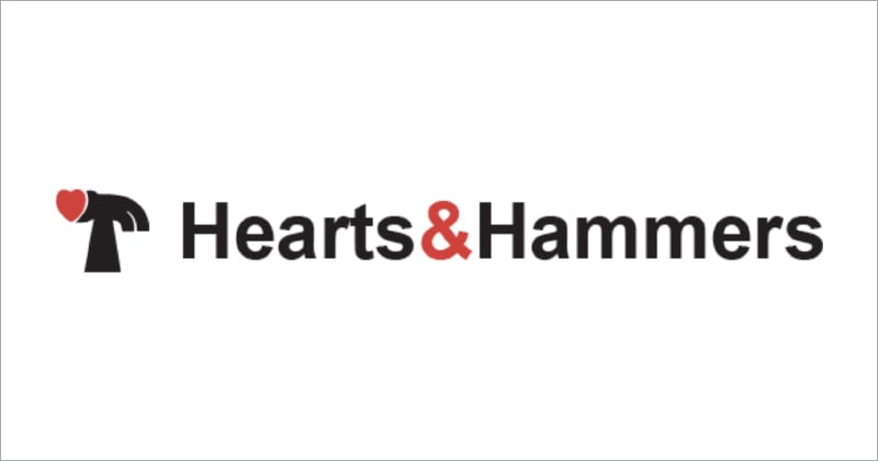 Hearts and Hammers logo