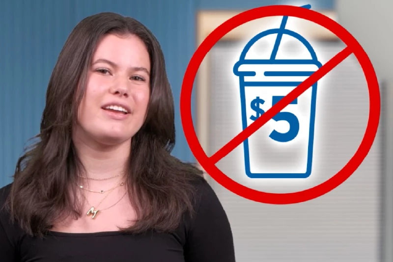 Infographic for start small save big